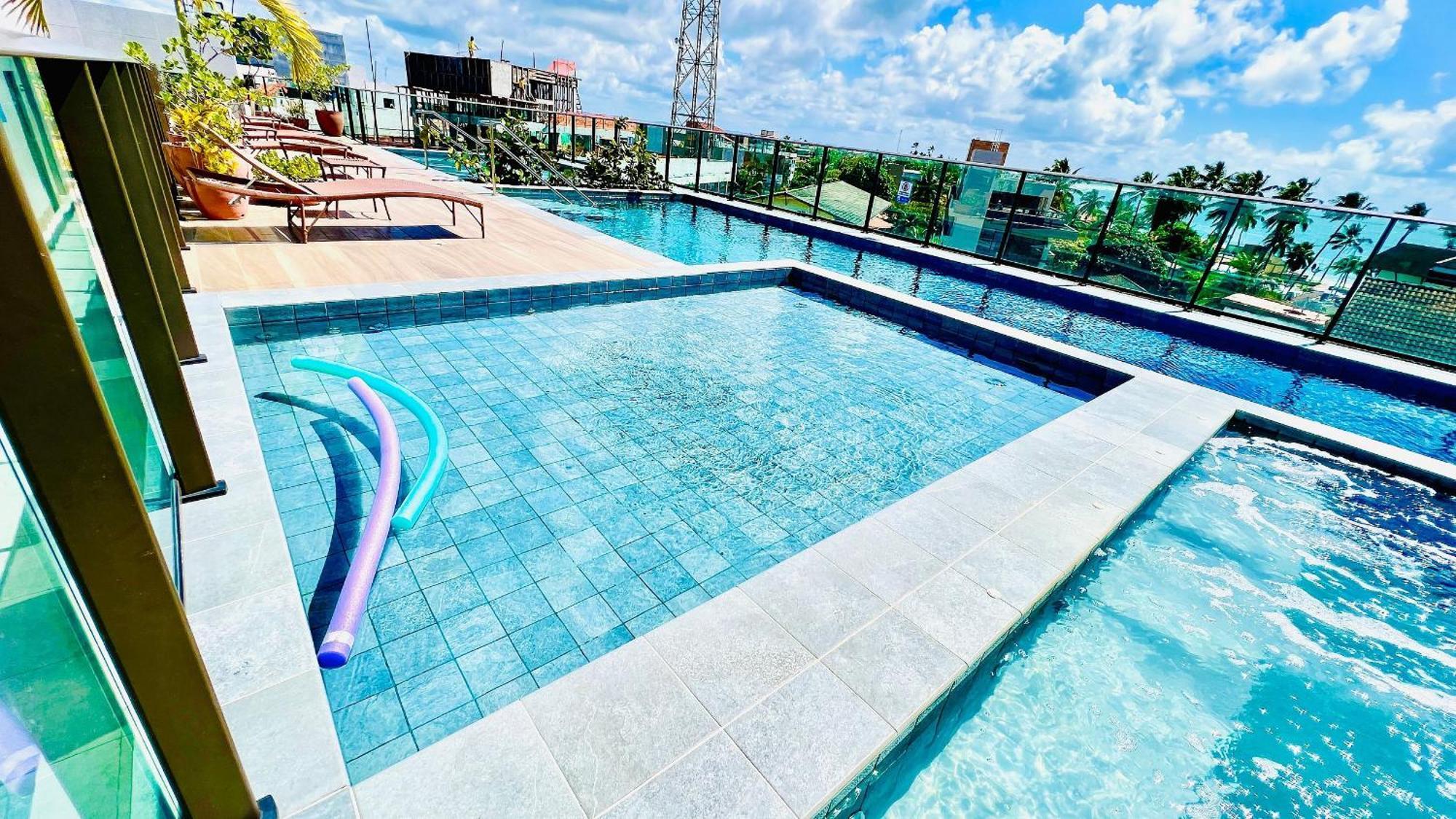 "Vivendo No Paraiso" - Flat C/Suite No Centro Porto de Galinhas Bagian luar foto